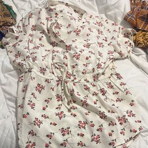 Elegant Floral Women's Blouse